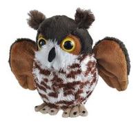 peluche Grand-duc d'Amérique de 13 cm marron Wild Republic Marron G