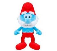 Peluche grand schtroumpf 44 cm - set doudou enfant collection schtroumpf avec 1 carte tigre