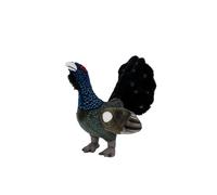 Peluche grand tétras LivingActive 28 cm - Grand oiseau des bois en peluche