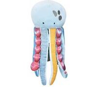 Histoire d'Ours - Peluche Méduse XXl - Peluche Géante - 130 x 80 cm - Bleu - Cadeau - Décoration Chambre - Trésors Marins - HO3075