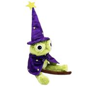 Peluche Grenouille - Peluche Grenouille Jardin Petite avec Cape,Collection Cadeau Décor pour Anniversaire Pâques Saint-Valentin Noël