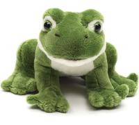 Peluche Grenouille Verte Assise¿Avec Voix Vacillante¿13 Cm (Longueur)¿Peluche,Doudou