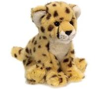 Peluche Guépard De 19 Cm Jaune Noir