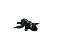 Peluche hackuchumu - yoru - dragon noir - taille s - 20 cm