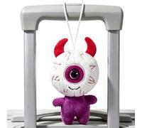 Peluche Halloween 15 cm, Figurine tendre et Mignonne pour Décoration | Accessoire décoratif moelleux avec grands yeux pour salon, lit ou chambre d'étudiant Violet