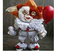 Peluche Halloween New Mogwai Handmade Doll,Clown Mogwai Gizmo Plush Doll,Cute Monsters Gremlins Doll Halloween Decoration,Puppet