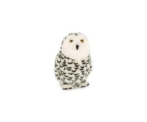 Peluche harfang des neiges LivingActive 30 cm - Chouette blanche en peluche