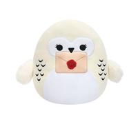 Jazwares Peluche Squishmallows Hedwige (Harry Potter) 20 cm – Tient une lettre – Officielle