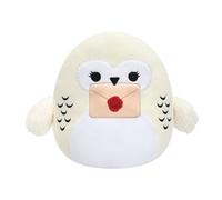 Peluche « Harry Potter » 20 cm Hedwige Tenant Une Lettre Original Squishmallows - Peluche Officielle Jazwares Ultra-Douce (Petite)
