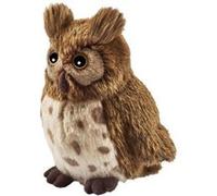 Peluche hibou Anima 18 cm Beige G