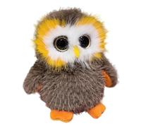 Peluche hibou, marionnette hibou - Animal en peluche doux, mignon hibou aux grands yeux, décor - Petits animaux en peluche, jouet hibou pour la maison, la famille, les amis, le sommeil, divers festiva