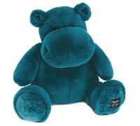 Histoire d'Ours Peluche Hippo Pop 40 cm Bleu canard