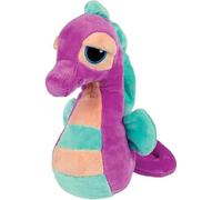 Peluche hippocampe violet/turquoise - Doudou - Doudou - Mauve