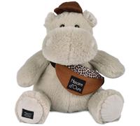 Peluche Hippopotame HELLO BROOK beige (20 cm)