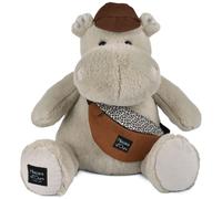 Peluche Hippopotame HELLO BROOK beige (38 cm)