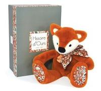 Coffret peluche renard Copains câlins (25 cm)