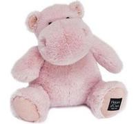 Doudou et Compagnie Peluche hippopotame L'HIPPO Rose 25 cm Douce HO3096