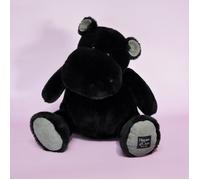 Peluche - HISTOIRE D'OURS - Hippopotame 40CM - Noir - Doux - Dès la naissance
