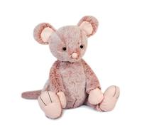 Peluche Histoire d'Ours Lily la souris 17 cm - Douce et souple, cadeau de naissance