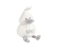BamBam doudou Duck Cuddlejunior 23 cm en peluche blanc/gris Gris G