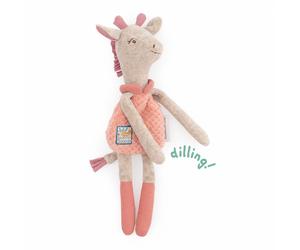 Peluche hochet Sous mon baobab - Girafe