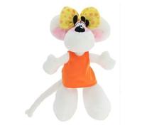 Peluche ina en robe orange 30cm - DIDDL - PELUCHES/Dessins animés - BE4019 - Plastique - Dès 3 ans