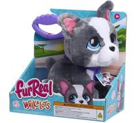 Just Play Furreal Walk-a-lots Bulldog French Interactive Teddy Gris
