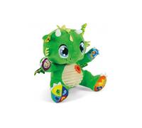 Peluche interactive Copain Dragon, bebe 6 mois - Parlante, Musicale, Lumineuse - Version FR - Set Jeu actvite