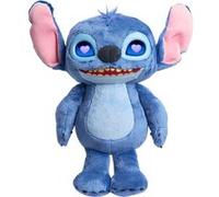Just Play Peluche Stitch Interactive de Disney mesurant 34,3 cm de Haut, Plus de 50 Sons et Expressions, Yeux LCD expressifs, Jouets pour Enfants de 3 Ans et Plus