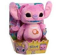 Just Play Peluche interactive Disney Stitch Angel Many Moods 34 cm – Plus de 50 sons et réactions