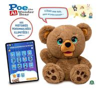 Peluche interactive - GIOCHI PREZIOSI - Ours créateur d'histoires Poe - À partir de 4 ans - LAY00