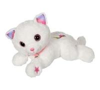 Gipsy Toys - Cuty Bella Fashionista - Peluche Interactive Chat - Toute Douce Qui s’illumine au Rythme de Jolies Mélodies - 30 cm