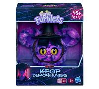 KPop Demon Hunters Furby Furblets, Démon Saja Boy, Mini Peluche électronique de Collection de 7,5 cm