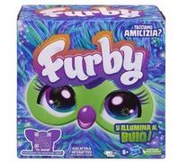 Hasbro Furby Galaxie, Peluche Parlante Qui Brille dans Le Noir - Version française, Personnage Fantaisie, Peluches Électroniques, Jouets pour Filles et Garçons Dès 6 Ans