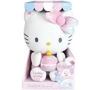 Peluche interactive JEMINI Hello Kitty 26 cm musique, lumière, rire Rose et multicolore G