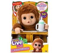 Peluche interactive Little Live Pets Mon Bébé Singe