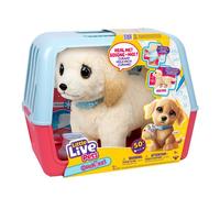 Little Live Pets Peluche interactive Mon chien Ouchies Cooper - Marche, 50+ sons - Multicolore E
