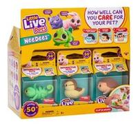 Little Live Pets – Animal interactif Lil' Needees – Sons et réactions – Peluche aléatoire