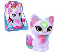 Peluche interactive - MISTIE SECRETS - Zoey - Cœur lumineux interactif - Parle français - 3 modes de jeu