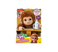 Peluche interactive Little Live Pets Mon Bébé Singe