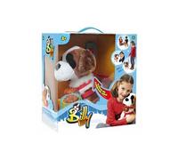 Billy, Mon Chien Billy, Peluche interactive à promener, il marche, s'assoie, aboie, Jouet pour enfants dès 3 ans, GIOCHI PREZIOSI, AMB00
