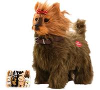 Peluche Interactive pour Chiots Robot Chien Peluche Mignonne Et Réaliste Peluche Qui Aboie Et Remue la Queue pour Les Vacances, Les Anniversaires Et Les Voyages Style F