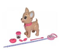Simba 105893264 Poupée Chi Love Poo - Petit Chihuahua avec Accessoires de Promenade, Multicolor
