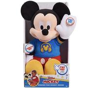 Disney Mickey, Peluche Musicale, avec Fonctions Sonores et Lumineuses, 30 cm, Jouet pour Enfants dès 3 Ans, GIOCHI PREZIOSI, MCC13