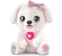VTech – Peluche interactive KissKiss Mon Toutou Bisous – Tête et visage animés – Dès 3 ans
