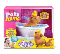 ZURU Pets Alive - Mommy Capybara and Baby Surprise, Figurine