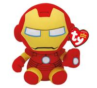 Ty Peluche Iron Man 15 cm - Rouge, Jaune - Marvel - TU