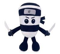 Peluche italienne Brainrot - Figurines amusantes - Tung Tung Sahur Tralalero Tralala - Jouet pour anniversaire - Cadeau de Noël pour enfants et adultes - Blanc Cappuccino Assassin