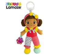 LAMAZE Mon Amie Jasmine Jouets pour bébés 0-6 Mois, Jouets d'éveil sensoriel, poupées Douces et câlines pour Filles conçues par des Experts, Essentiels pour Nouveau-nés et bébés