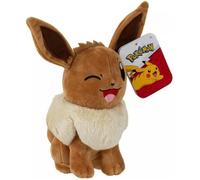 Animal en peluche Jazwares Pokémon - Peluche Officielle 20cm - Evoli / Eevee - fait un clin d'oeil